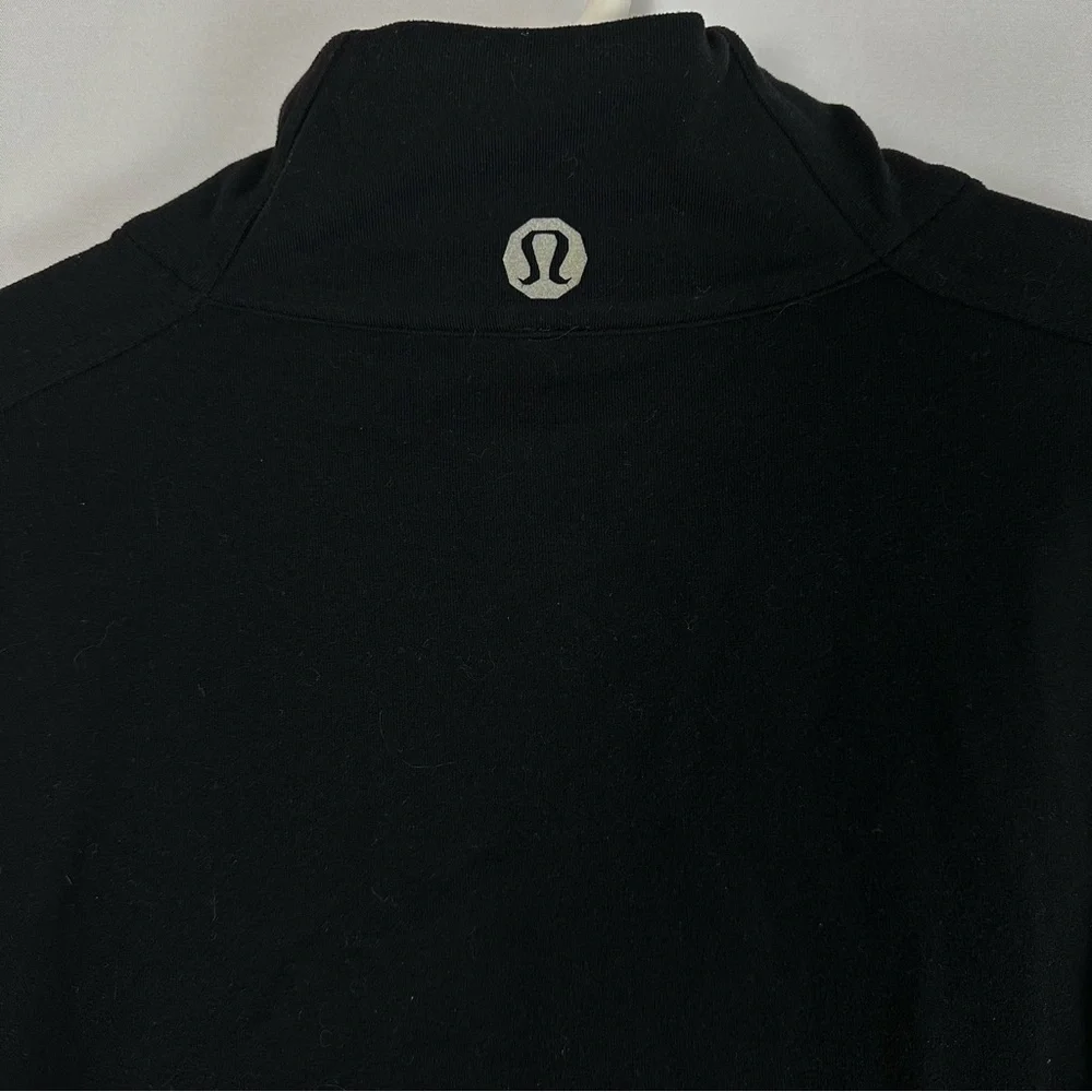 LULULEMON men’s almost vintage track jacket in black - size L/XL
